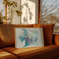 Azure Dancer In Still Waters