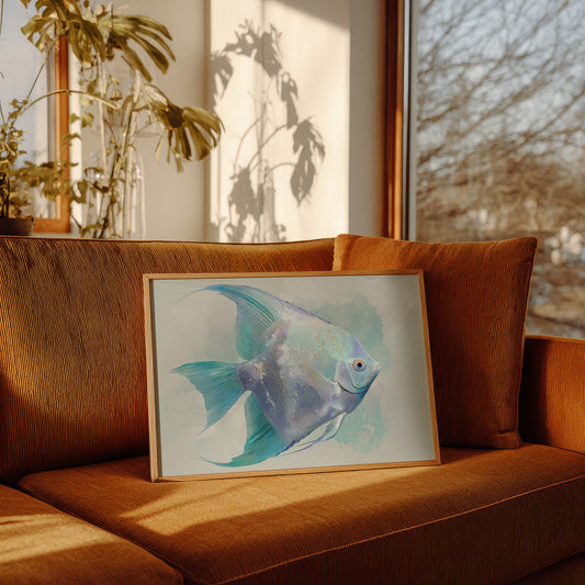 Azure Dancer In Still Waters