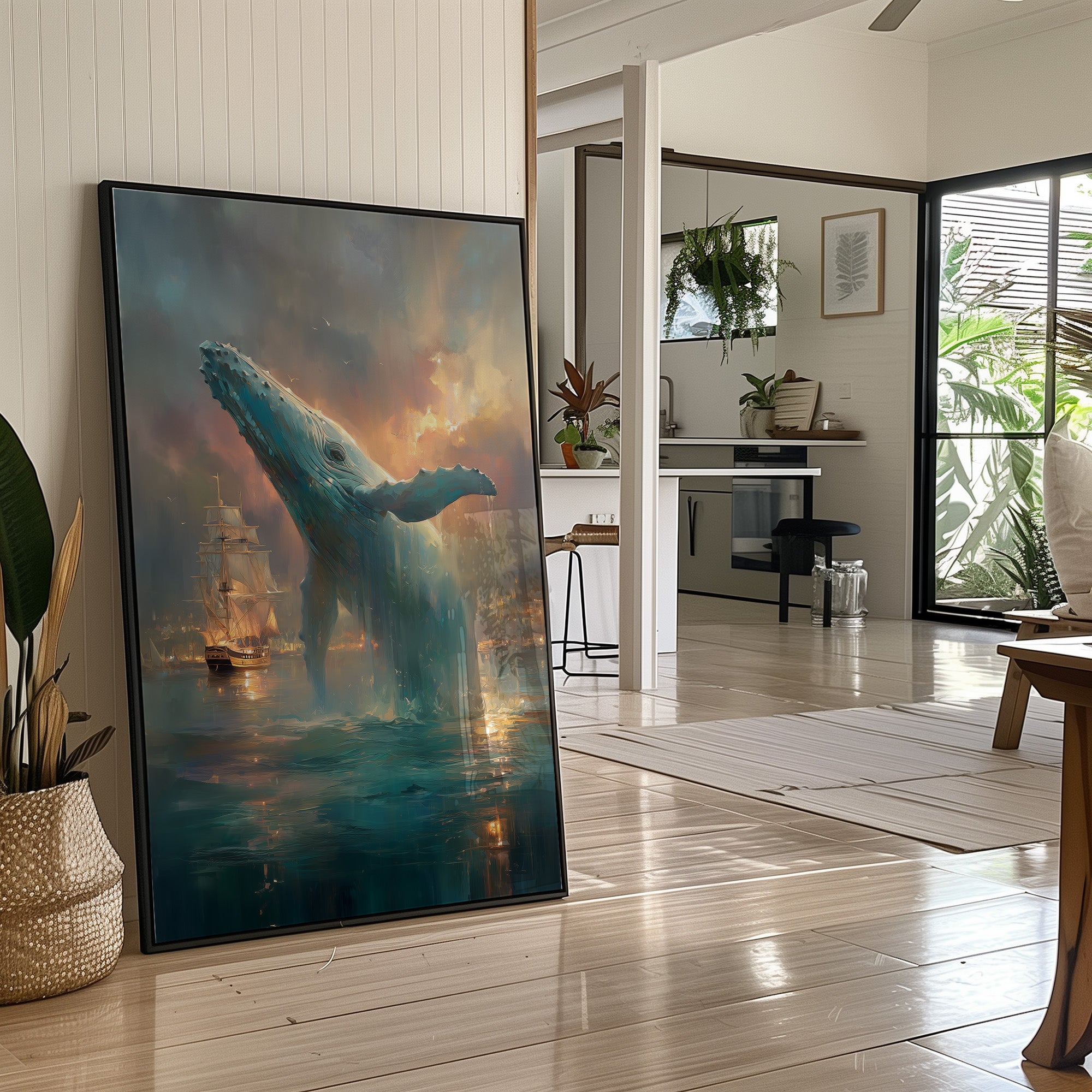 Ocean Giants Dance With Ships