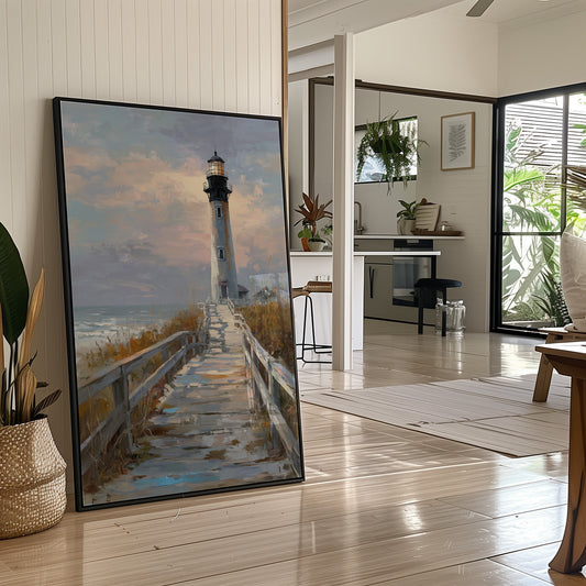 Coastal Path To Weathered Beacon