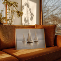 Sails Drift On Quiet Waters