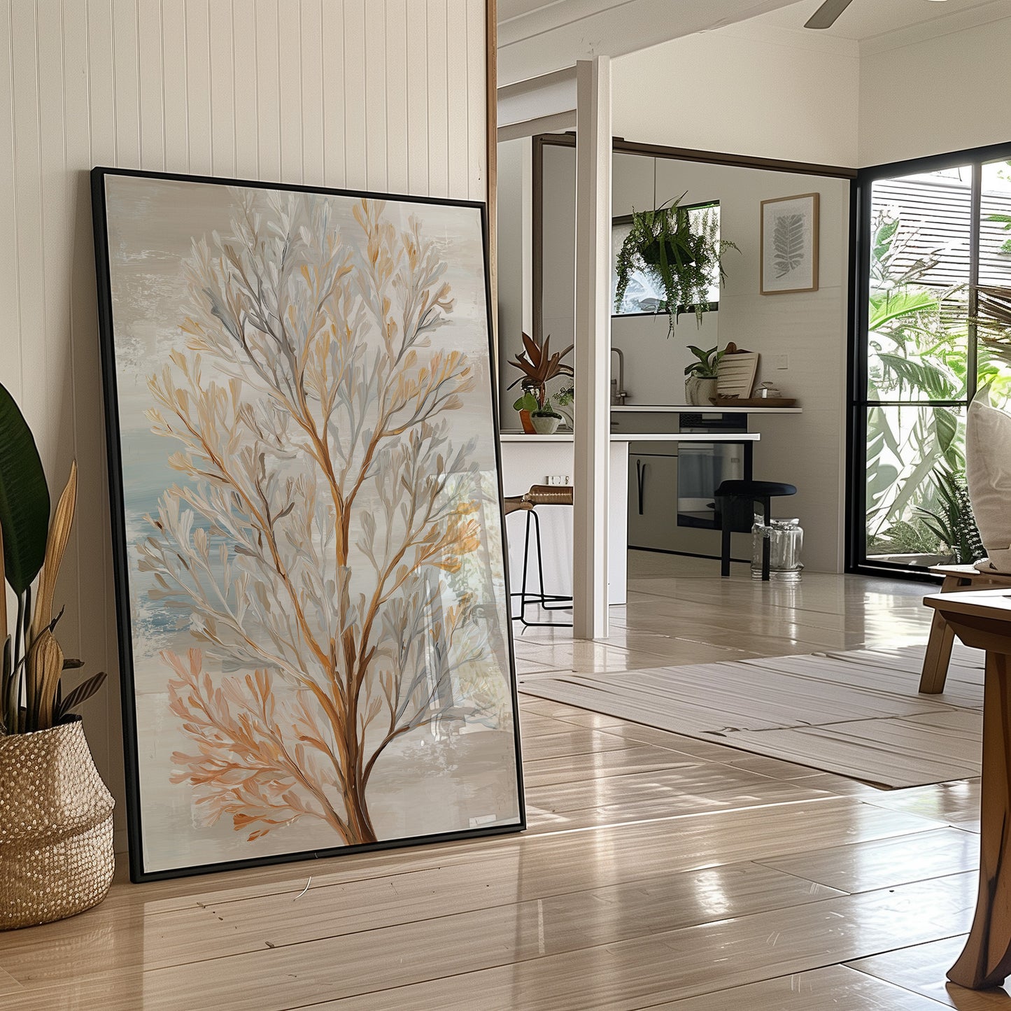 Gilded Branches Await Hanging