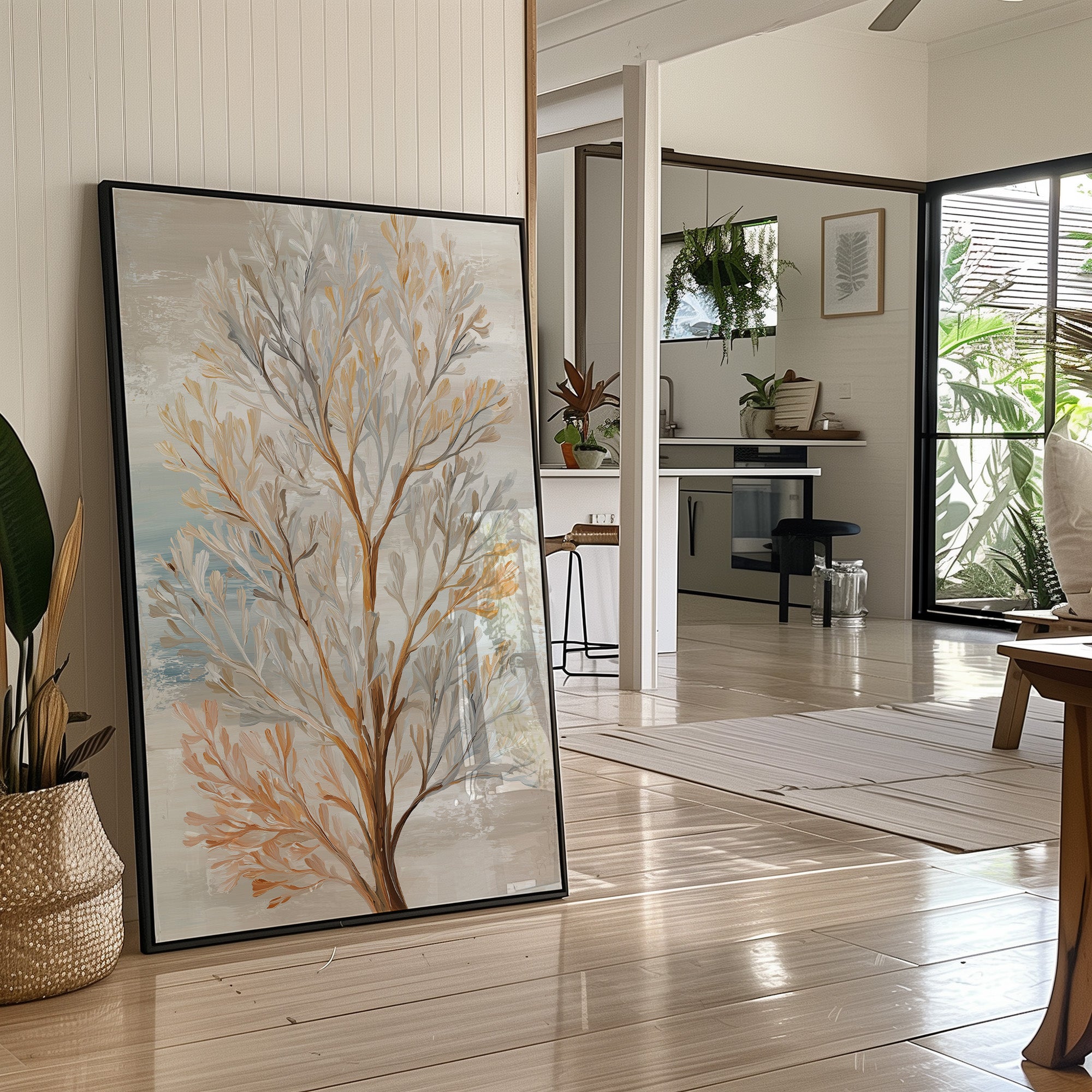 Gilded Branches Await Hanging