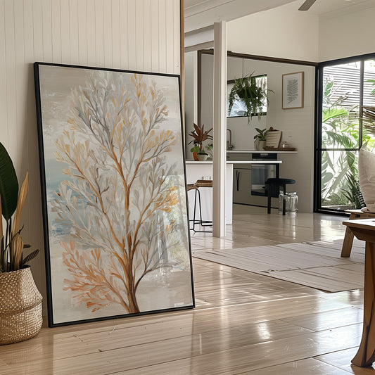 Gilded Branches Await Hanging