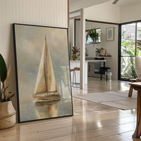 Soft Voyage On Misty Waters