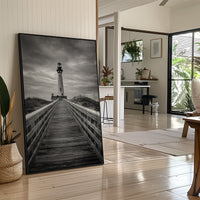 Boardwalk Journey To Coastal Tower