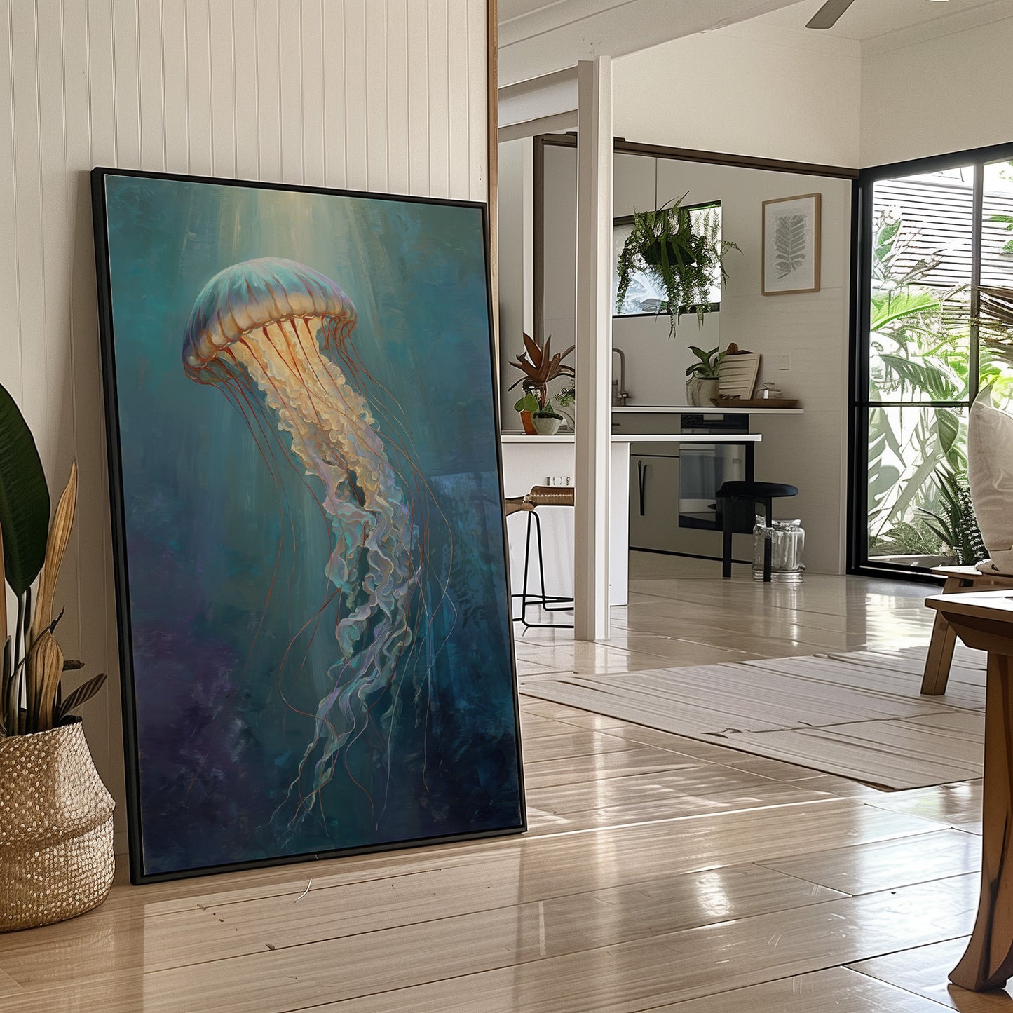 Luminous Dancer Of Ocean Depths