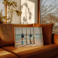 Oars Rest On Summer Shores