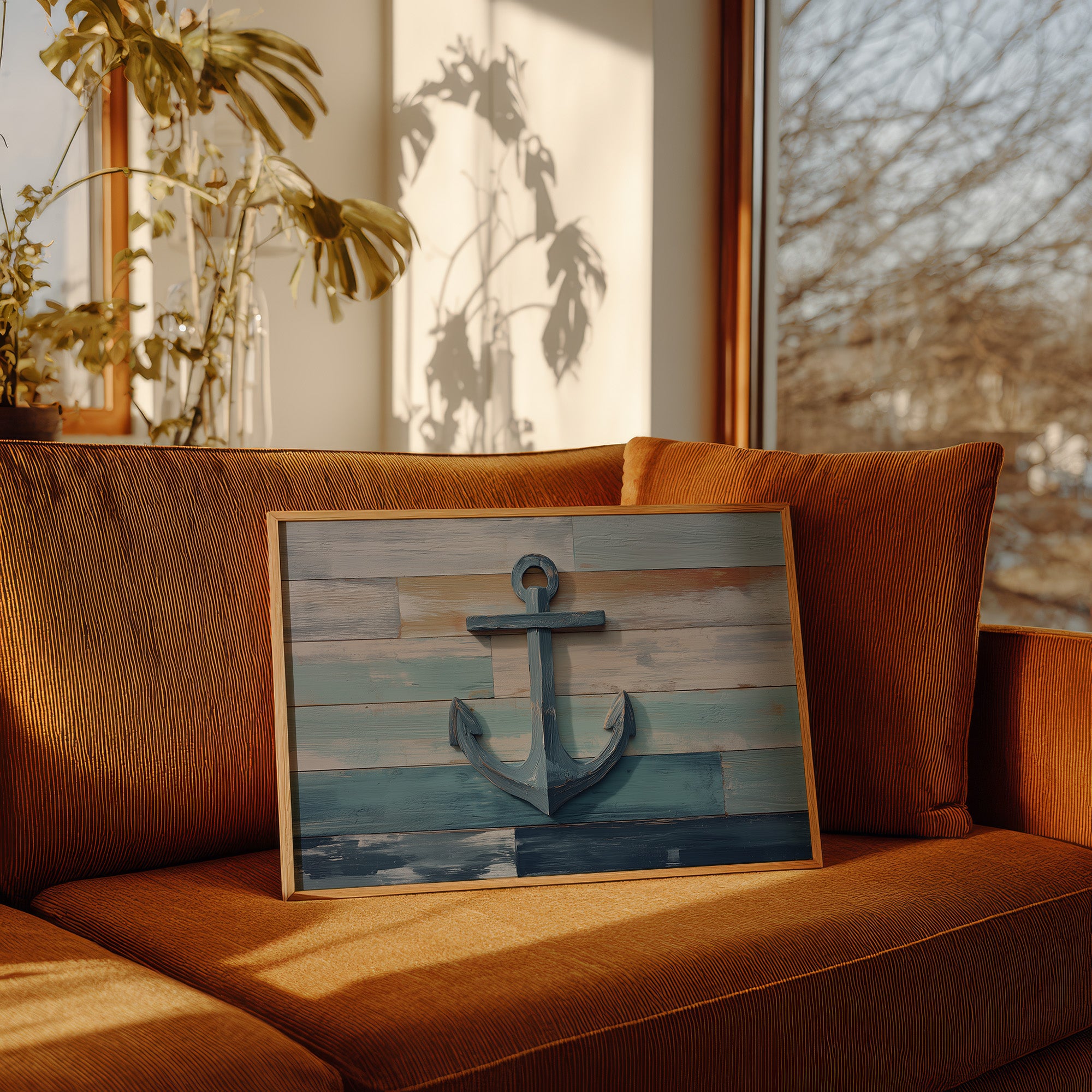 Weathered Anchor Finds Harbor Home