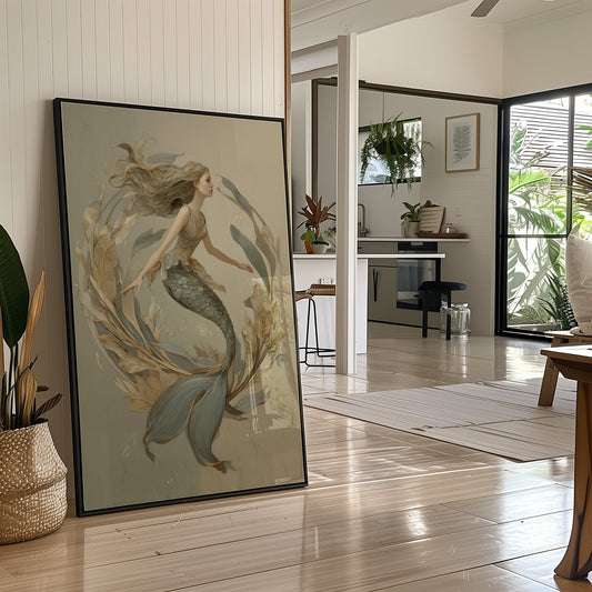 Seafoam Tales Among Kelp Forest