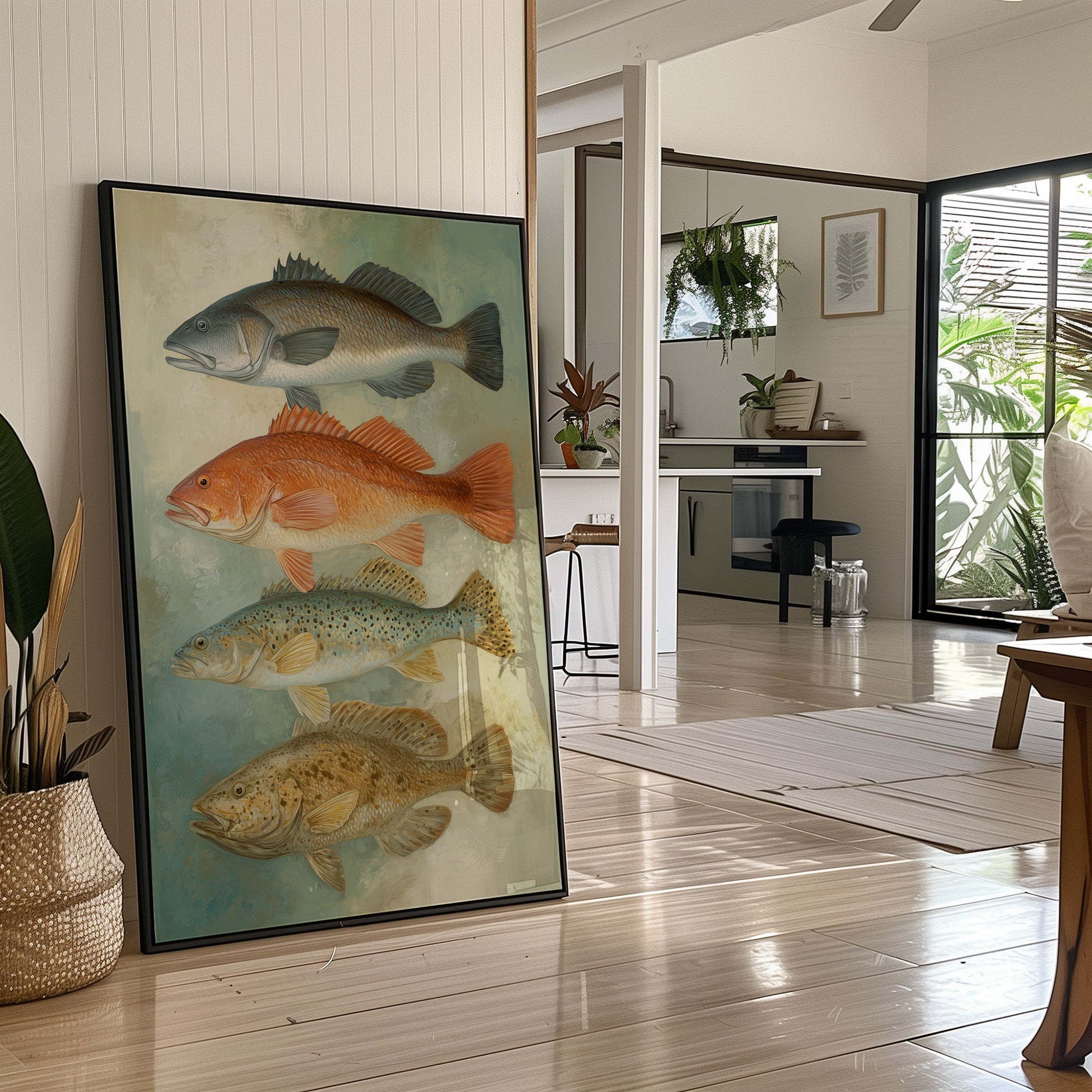 Coastal Species In Vintage Calm