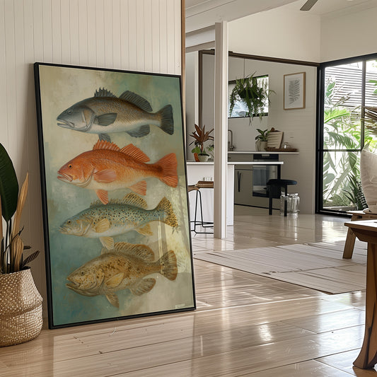 Coastal Species In Vintage Calm