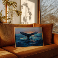 Ocean Giants Beneath Sunset Skies