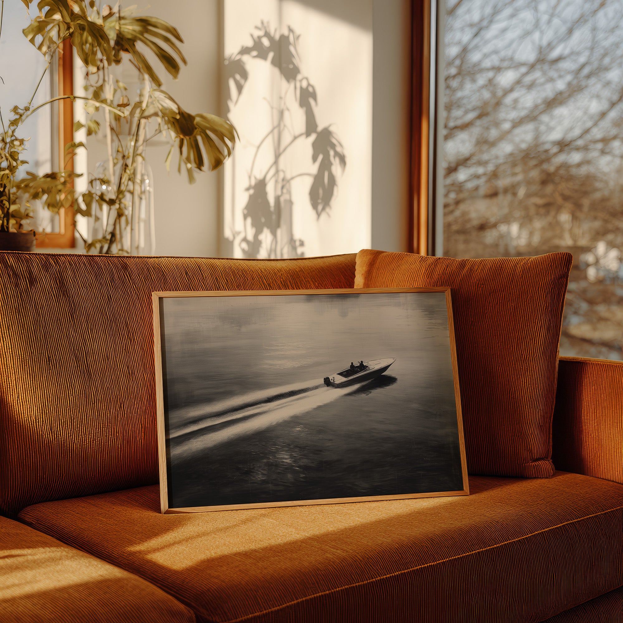 Solitude Cuts Through Still Waters