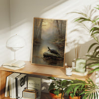 Solitude Bathes in Golden Mist