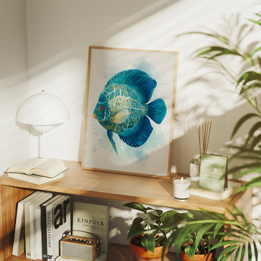 Sapphire Discus Whispers Secrets