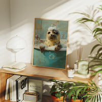 Bubbly Bliss In Teal Waters