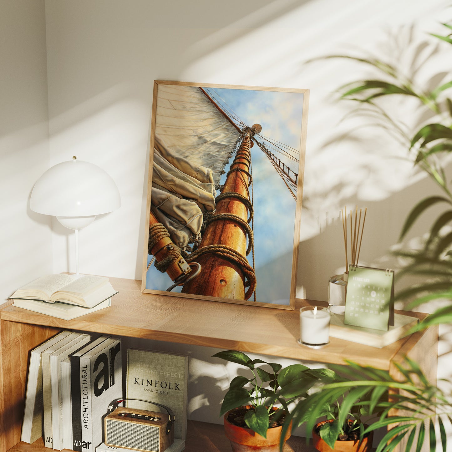 Skyward Journey Through Nautical Heritage