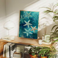 Celestial Navigators in Azure Depths