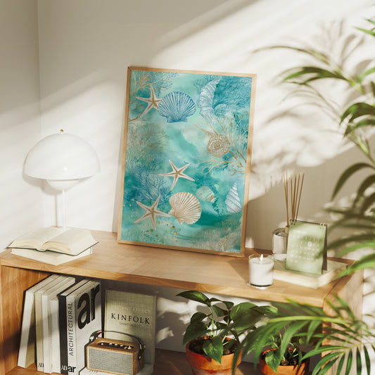 Aquamarine Whispers From The Deep