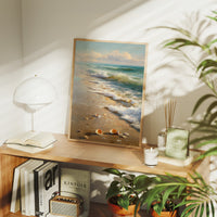 Shoreline Whispers Beneath Azure Skies