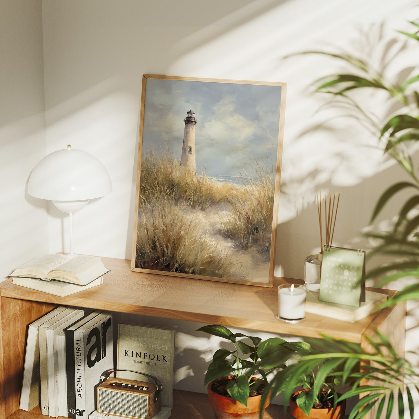 Sentinel Among Golden Dunes