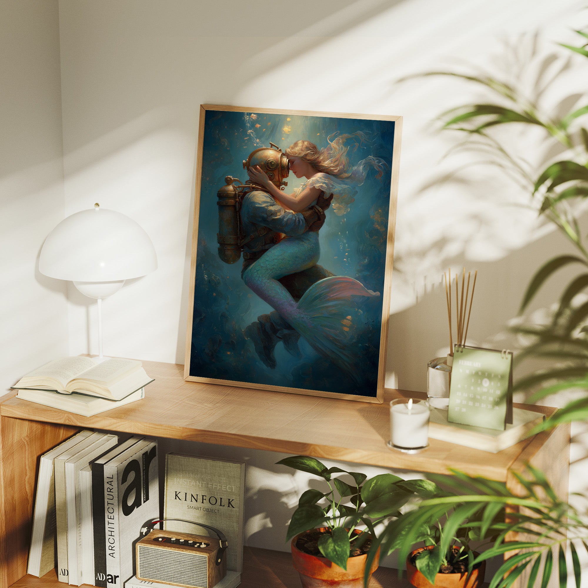 Brass Depths Embrace Aquatic Dreams