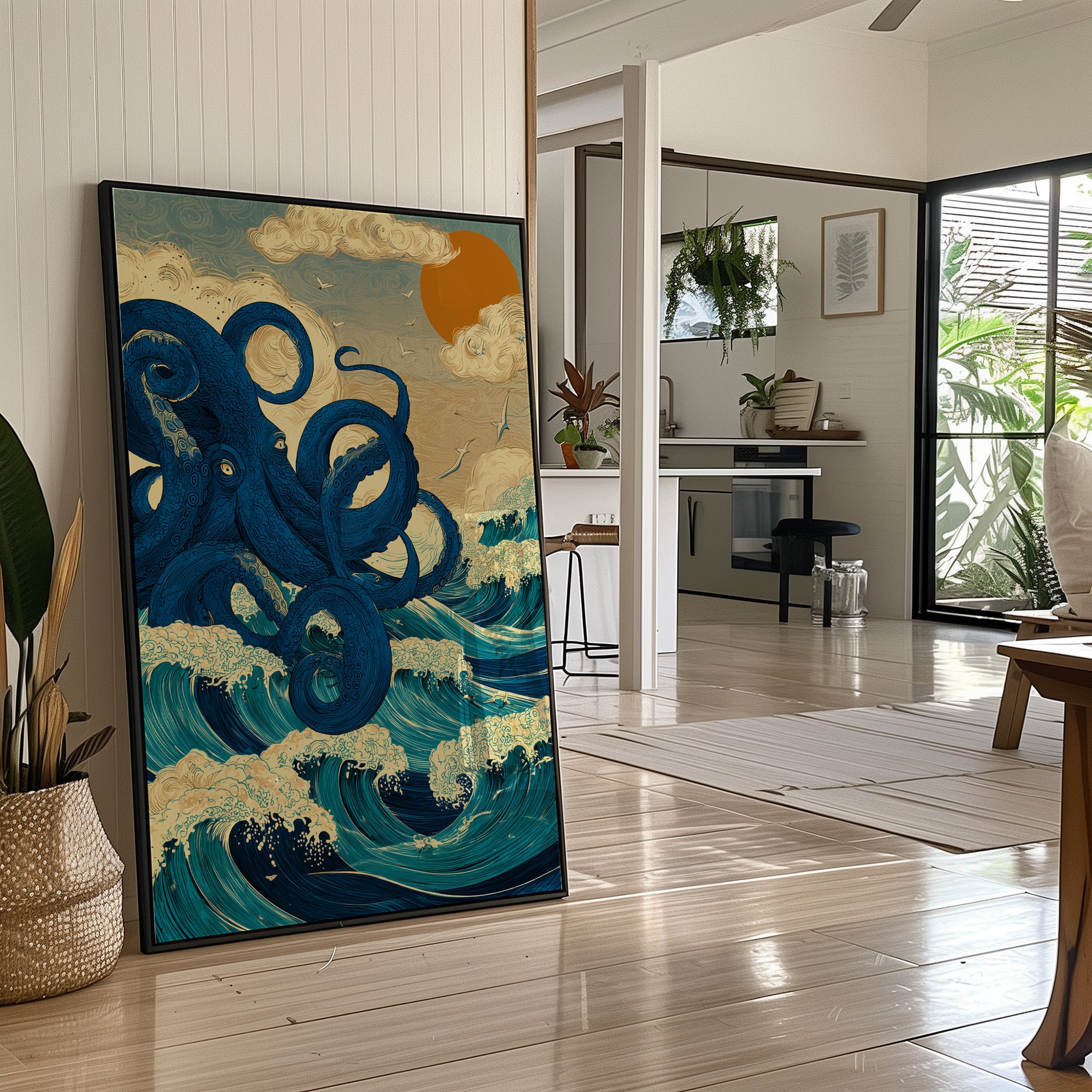 Tentacles Embrace Tidal Symphony