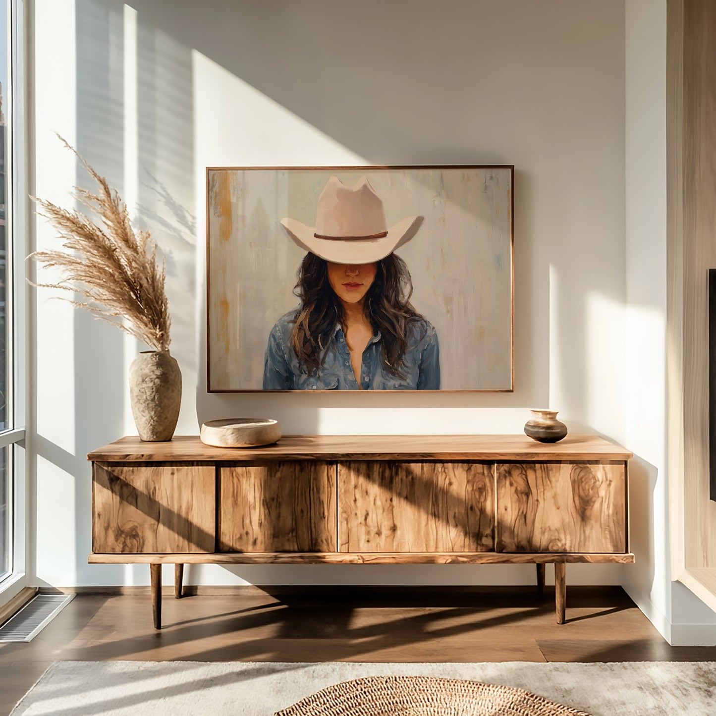 Western Elegance in Muted Light