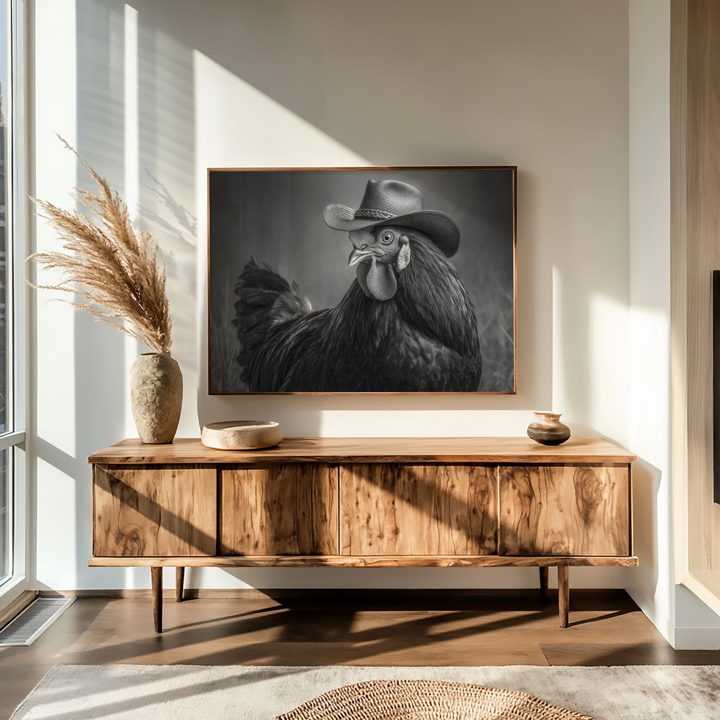 Barnyard Maverick Dons Western Flair