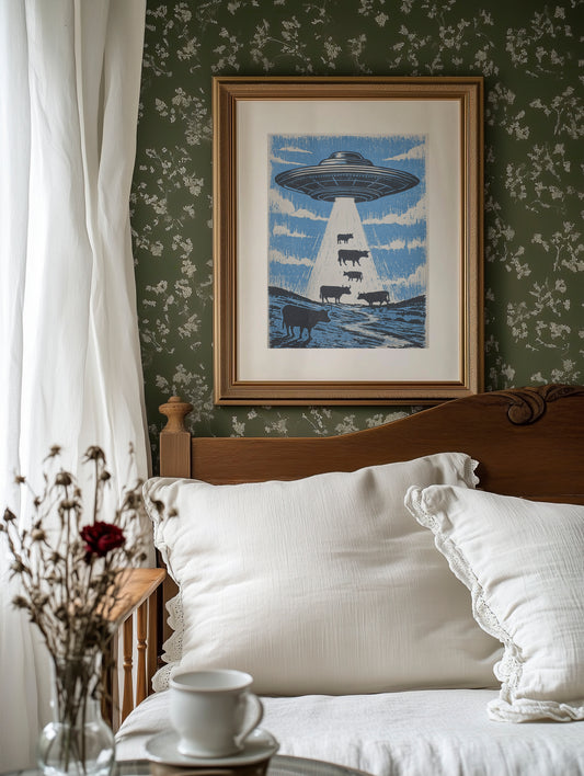 Cosmic Cattle Abduction