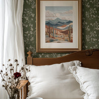 Desert Symphony in Textured Relief