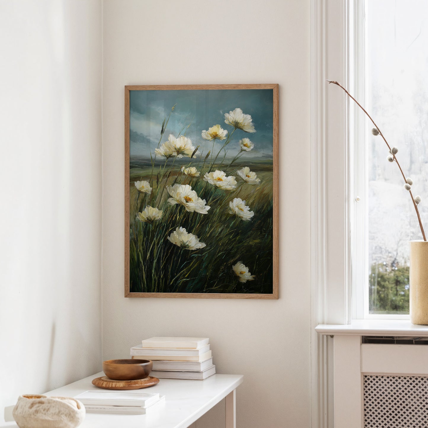 Windswept Cosmos Defy Stormy Skies