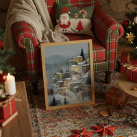 Hillside Haven in Winter's Embrace