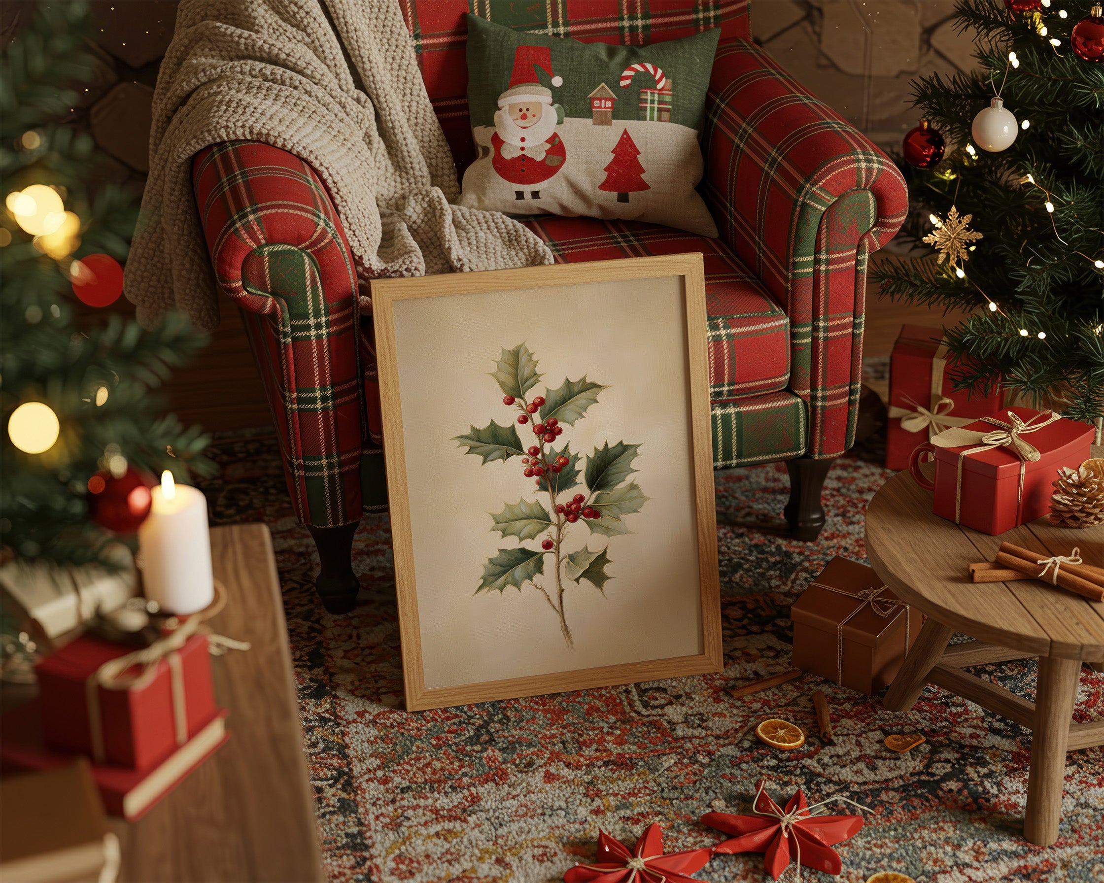 Winter's Botanical Elegance