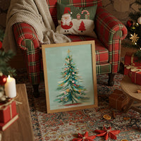 Pastel Evergreen: A Holiday Symphony