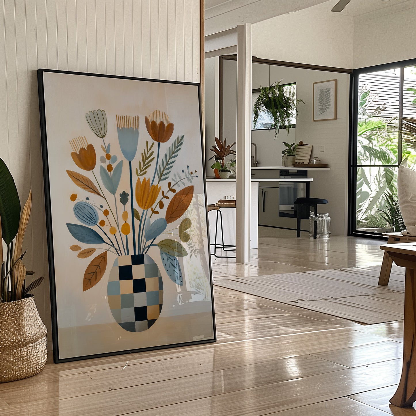 Geometric Vessel, Botanical Dreams