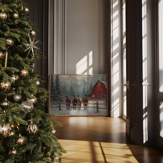 Mountain Morning on Christmas Eve