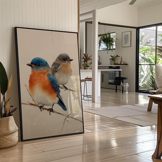 Feathered Companions in Gentle Repose