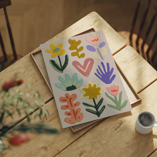 Playful Garden of Felt Dreams