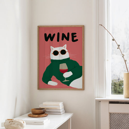Feline Sommelier: Cool Cat's Wine Hour