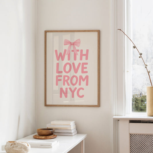 Pink Ribbon Whispers From NYC