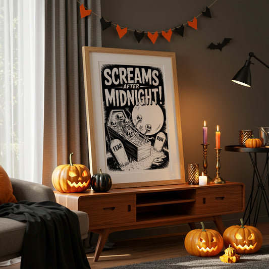 Moonlit Graveyard Awakens Ancient Bones