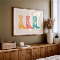 Pastel Boots March Forward Together
