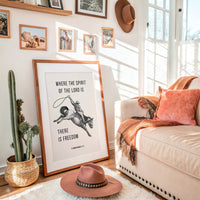 Faith Rides The Wild Frontier