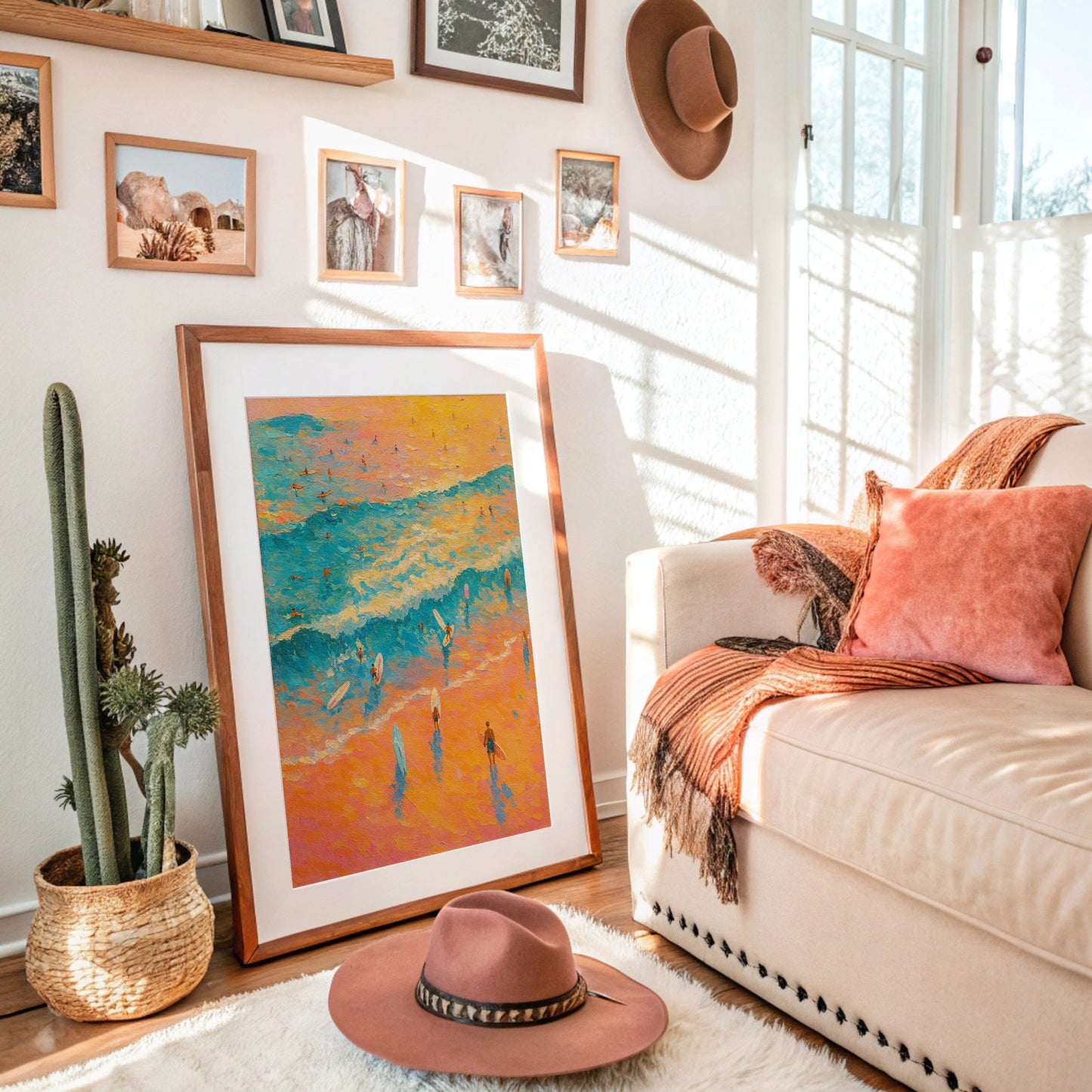 Coastal Memories In Copper Light