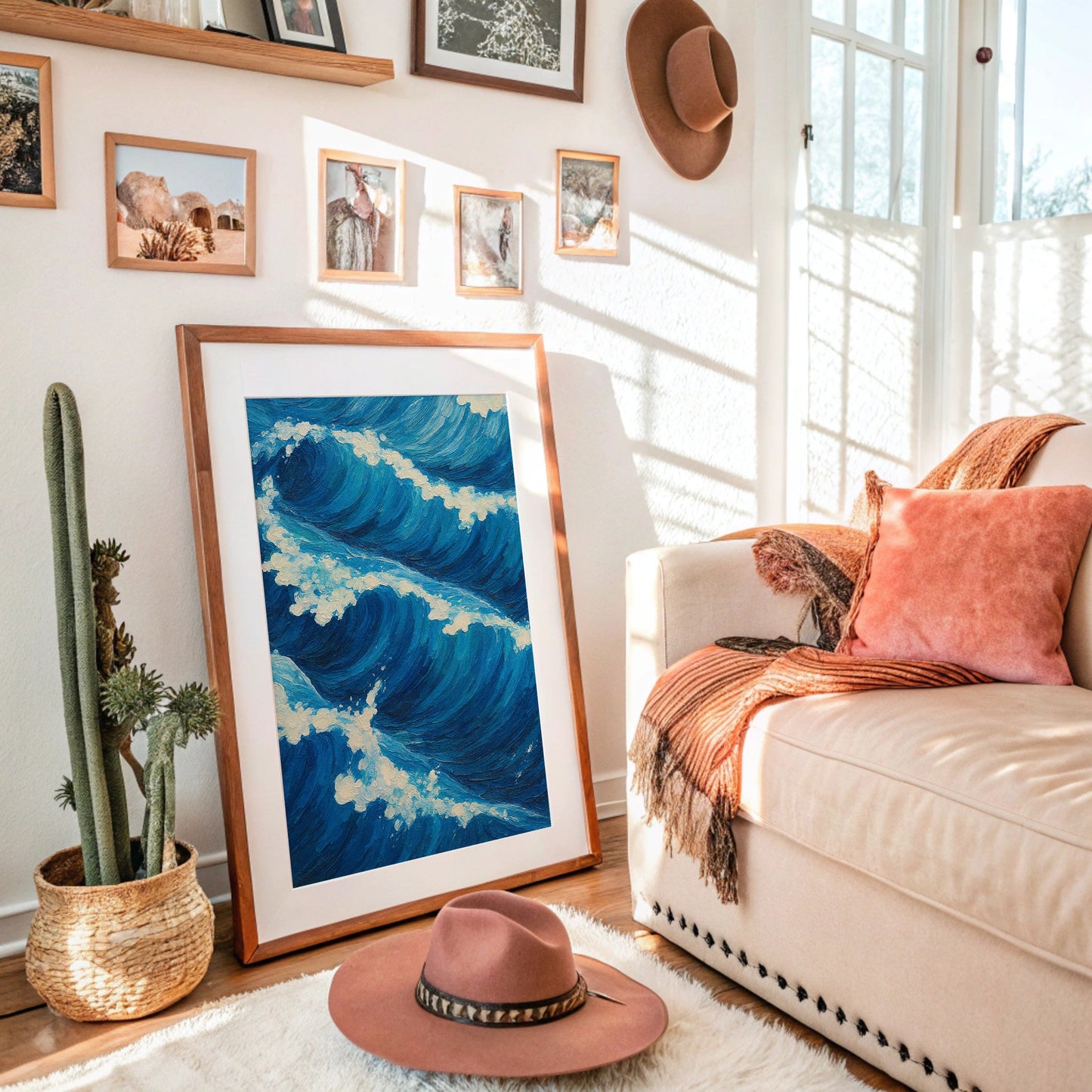 Tides Dance In Cerulean Motion