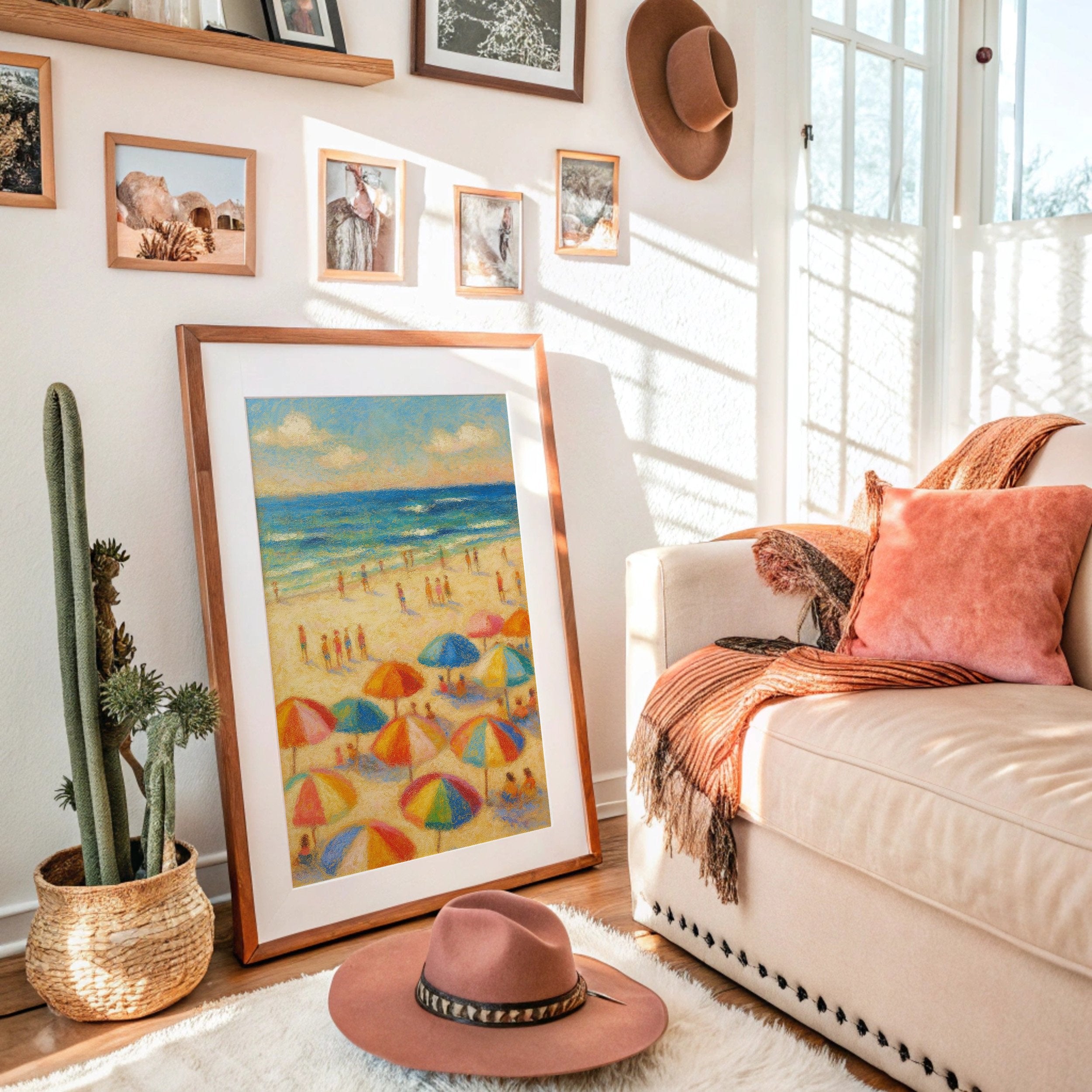 Colorful Shores Of Summer Memory