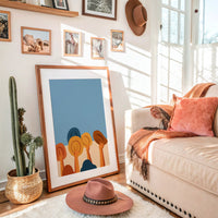 Autumn Hills Meet Clear Skies