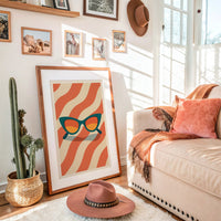 Summer Through Teal Cat Eyes